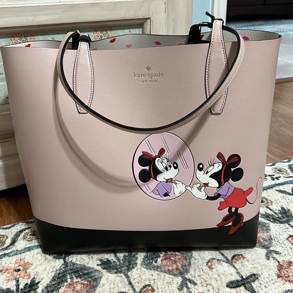kate spade Handbags - Kate Spade Minnie Mouse Large Reversible Tote